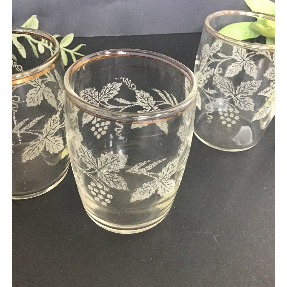 Vintage Juice Glasses 5 ounce set of 4 - Picture 2 of 3